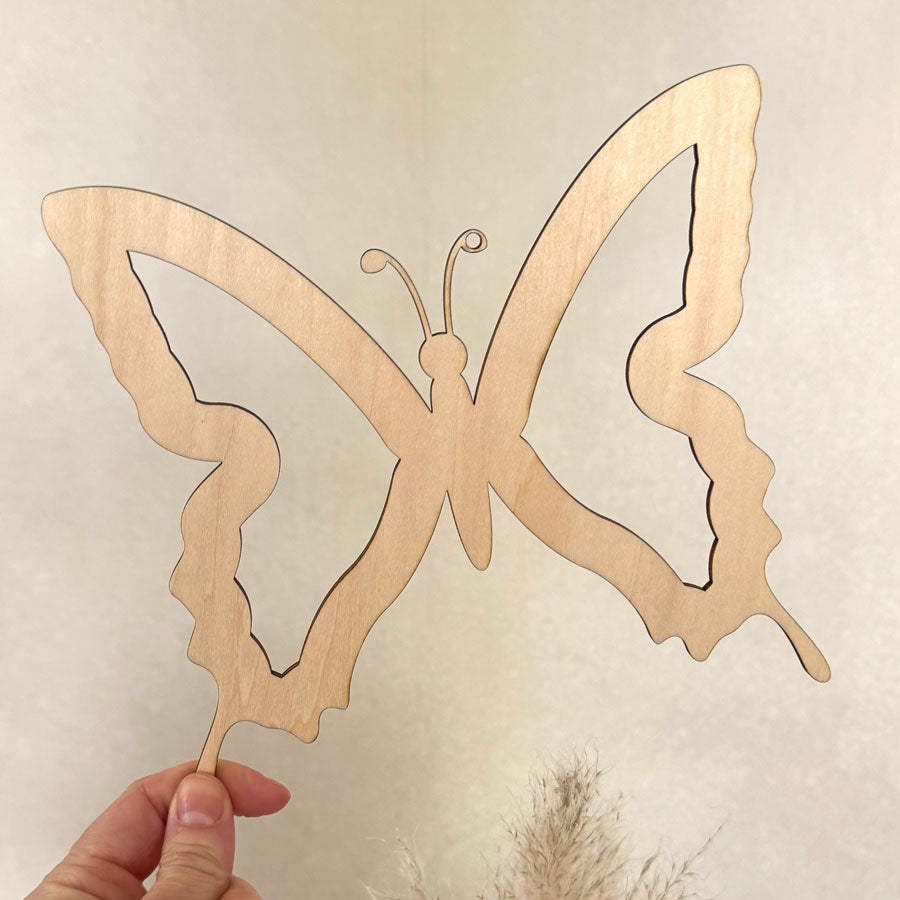 Frühlings- & Oster Holzformen - Set | Birkenholz – 11 Motive