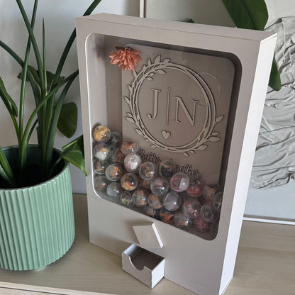 Personalisierter Kugelautomat | Hochzeit oder Geburtstag