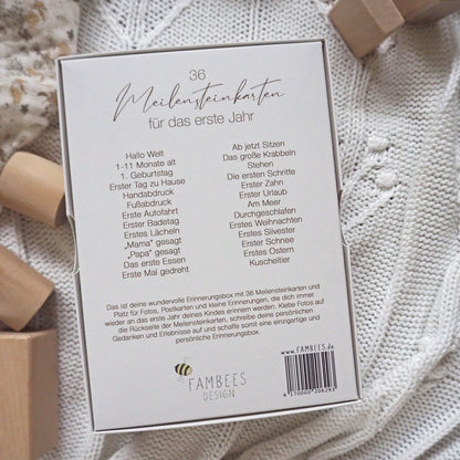 Meilensteinkarten: Das erste Babyjahr