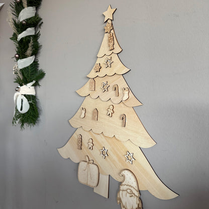 Weihnachts-Countdown DIY-SET