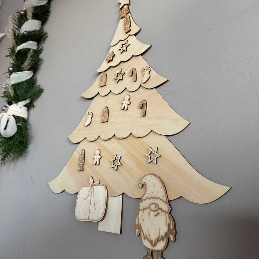 Weihnachts-Countdown DIY-SET