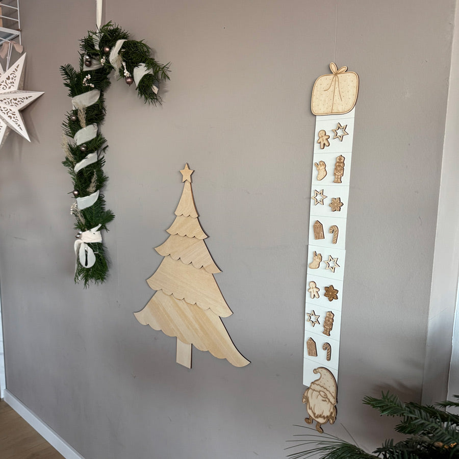 Weihnachts-Countdown DIY-SET
