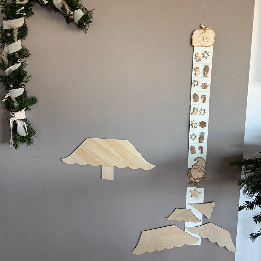 Weihnachts-Countdown DIY-SET
