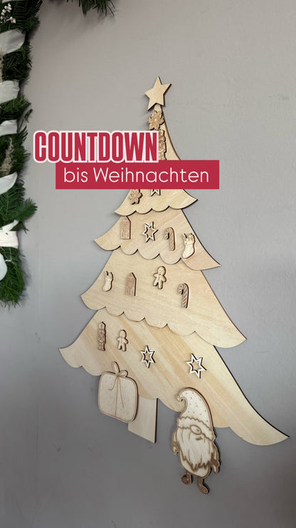 Weihnachts-Countdown DIY-SET